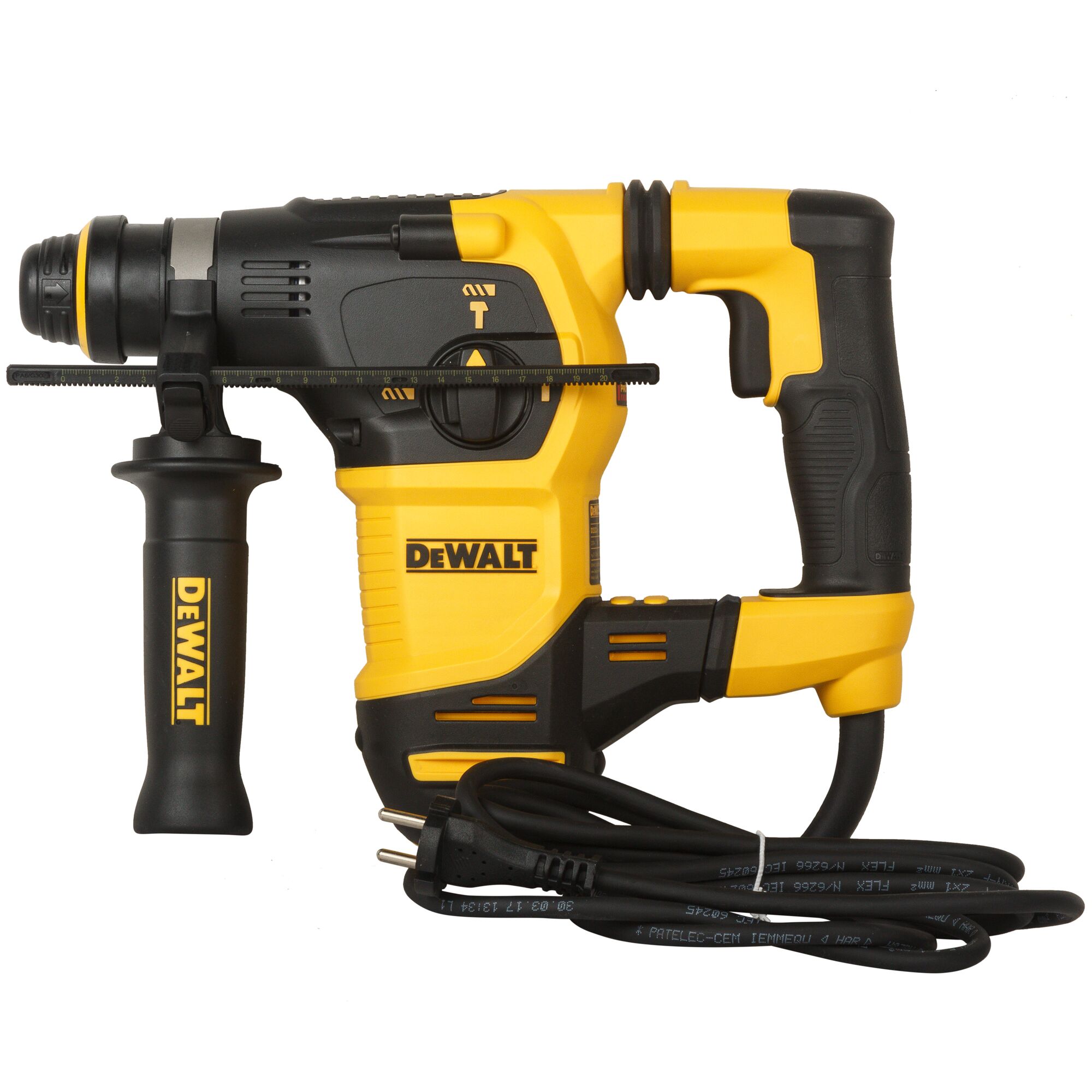 DEWALT รุ่น D25333K-B1 สว่านโรตารี่ 30mm 3 ระบบ 950W SDS Plus แบบมีสาย