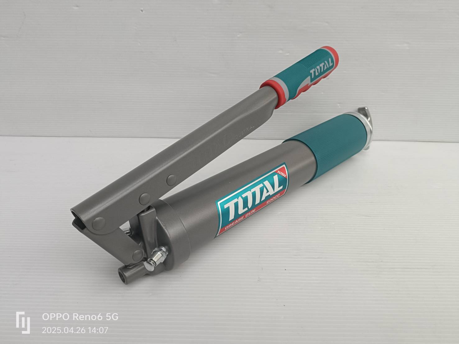 กระบอกอัดจารบี+สายอ่อน 600cc.THT111062 TOTAL