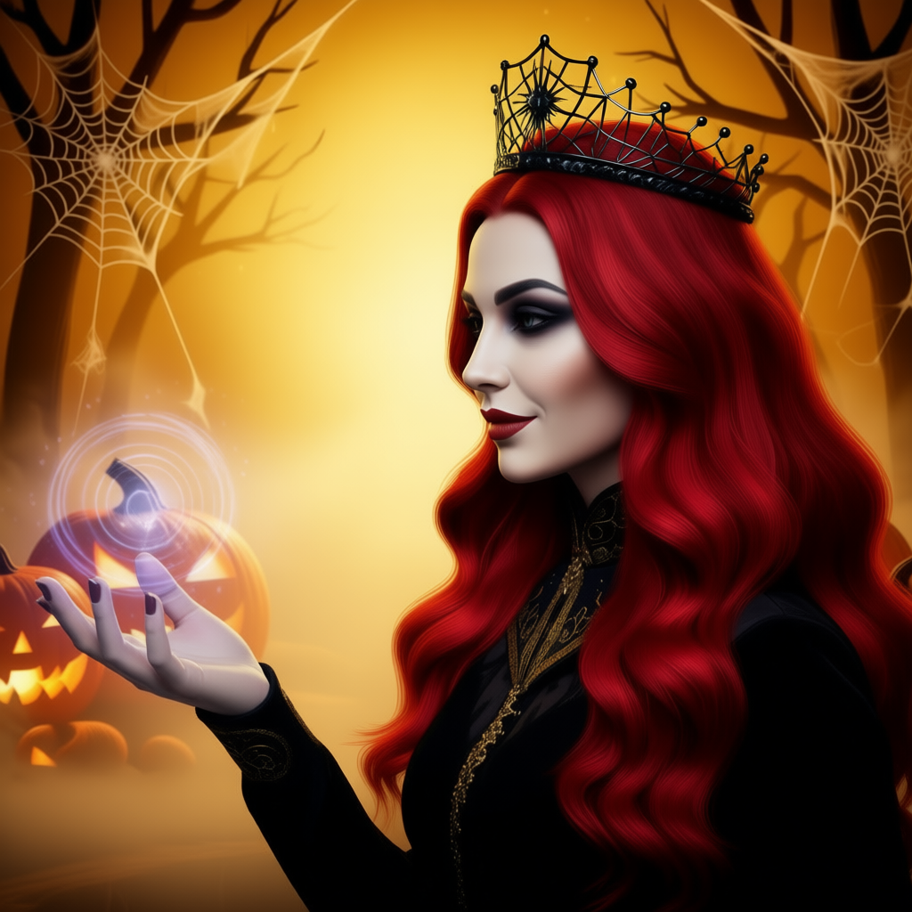 (พร้อมส่ง) เทียร่า 151 สีดำ Halloween ฮัลโลวีน องานสวย ปราณีต QCเพชรทุกเม็ด สินค้าพร้อมส่งจากไทย