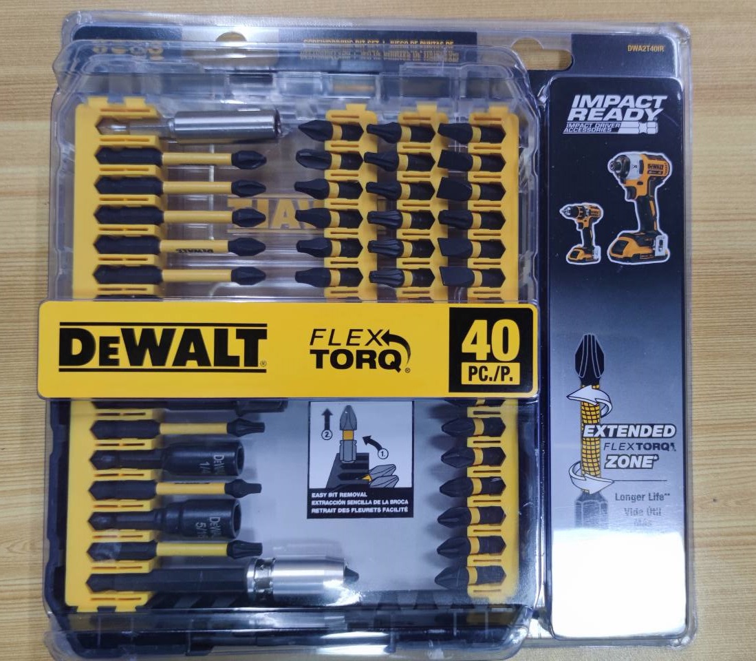 ชุดดอกไขควง40ตัวชุด DWA2T40IR DEWALT
