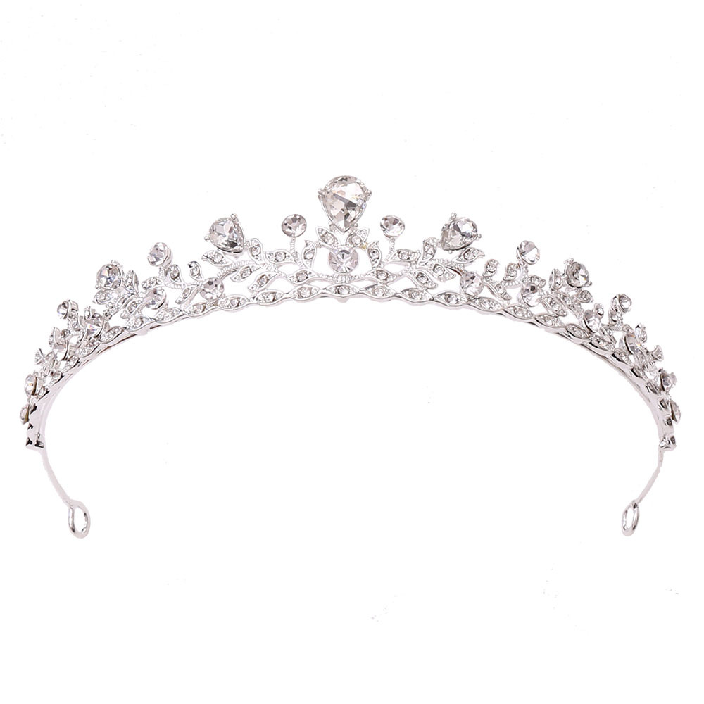 (พร้อมส่ง) เทียร่า 229 สีเงิน มงกุฎเจ้าสาว มงกุฎขนาดเล็ก น่ารัก สินค้าพร้อมส่งจากไทย