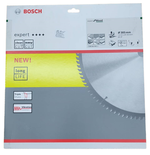 ใบเลื่อยวงเดือน12"X60T BOSCH 2608643025