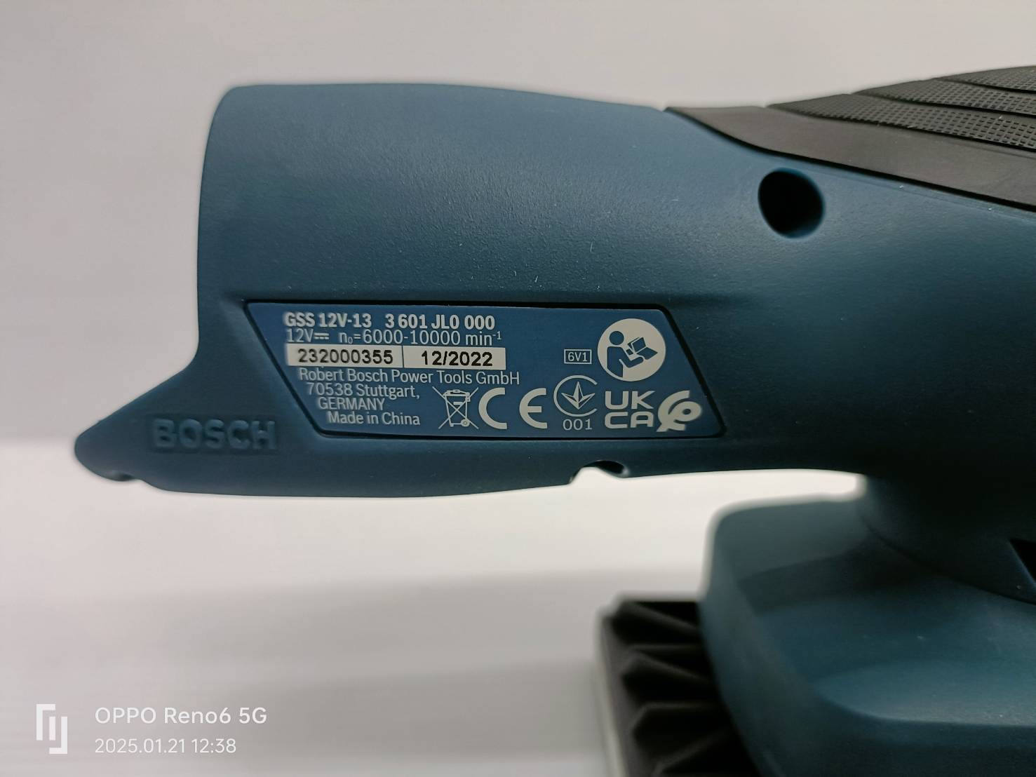 ขัดกระดาษทราย GSS12V-13 BOSCH SOLO 06019L0001