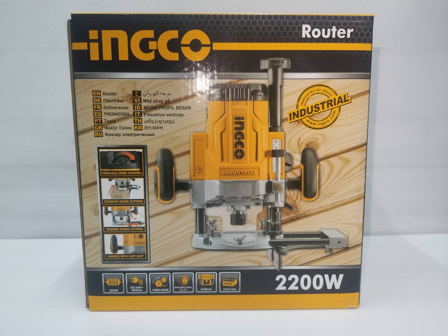 เร้าเตอร์1/2 RT22008 INGCO