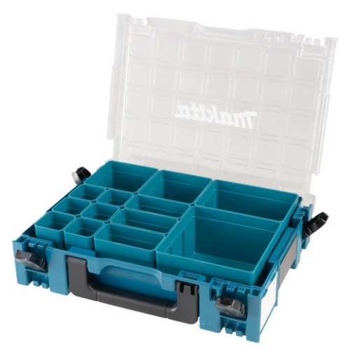 กล่องพลาสติกใส่อุปกรณ์เสริม13ช่อง MAKPAC MAKITA #191X80-2