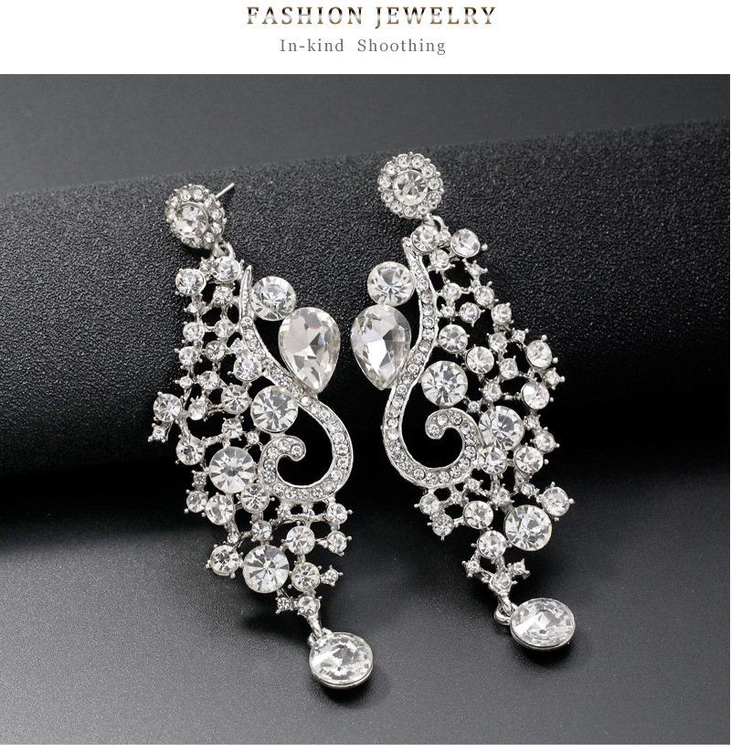 (พร้อมส่ง) ต่างหู 092 (เข็ม) ต่างหูนางงาม