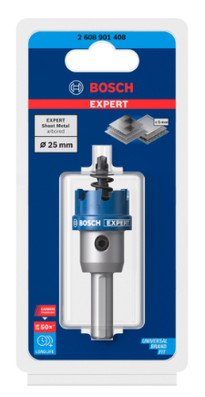 โฮลซอเจาะสแตนเลส/เหล็ก TCT 25mm.BOSCH