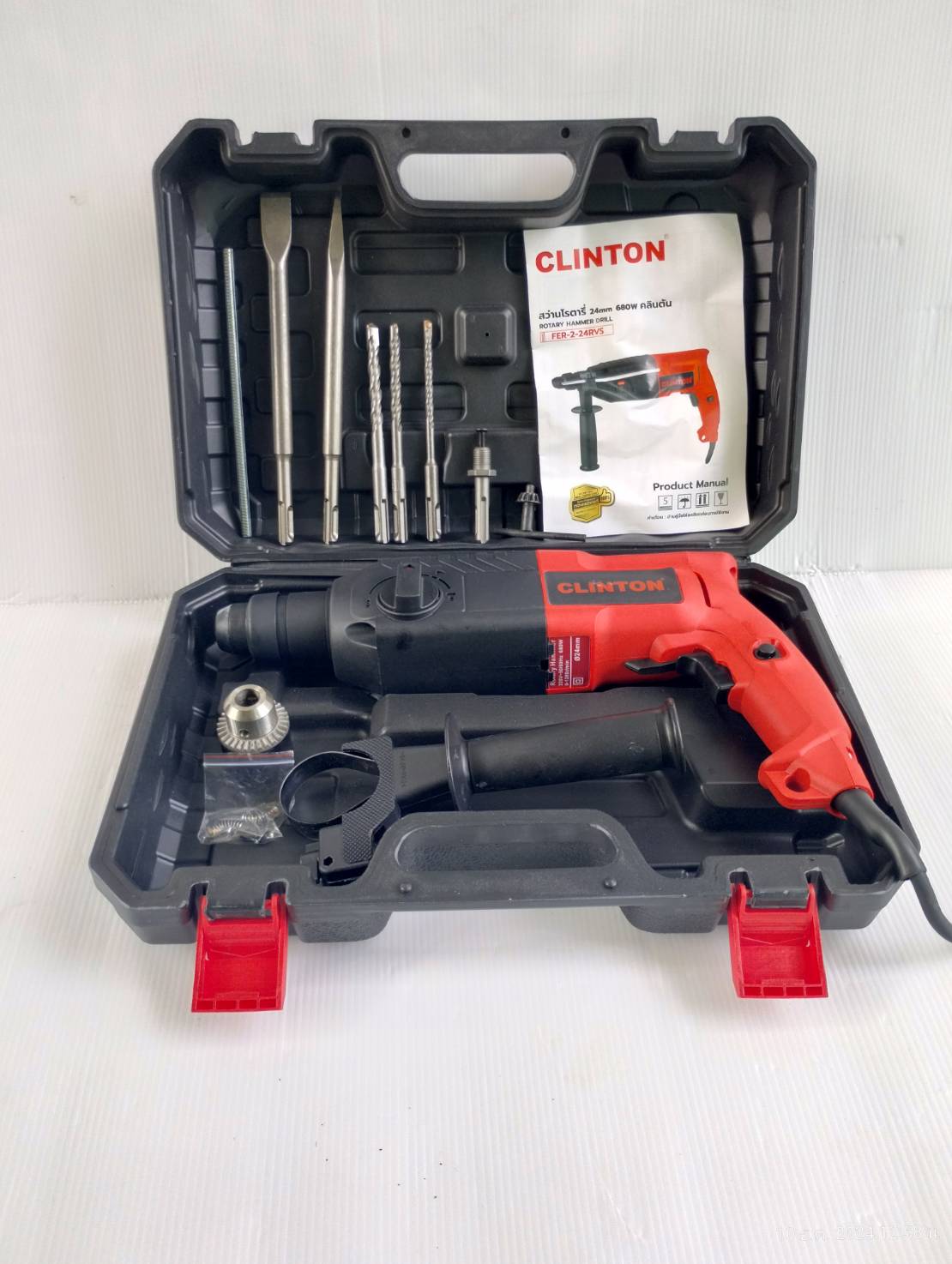 สว่านโรตารี่3ระบบ FER-2-24RVS CLINTON