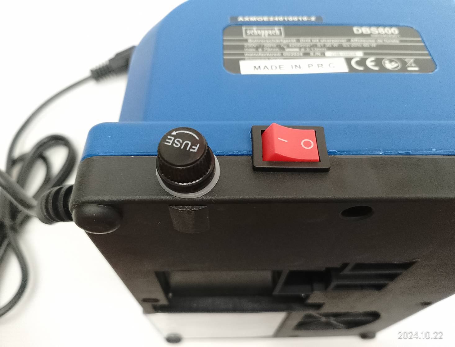 เครื่องลับดอกสว่าน DBS800 SCHEPPACH