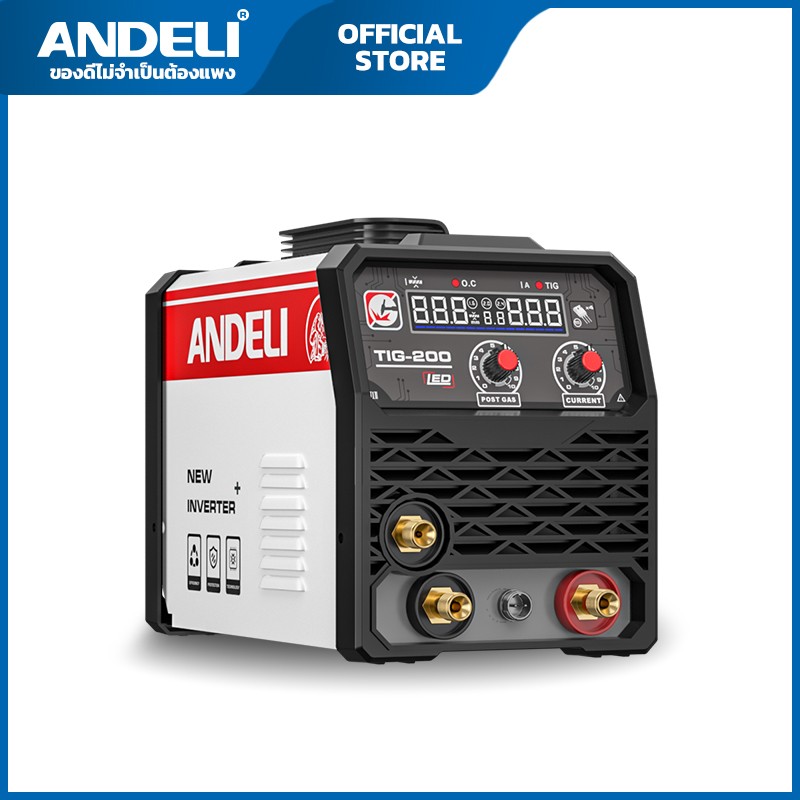 ANDELI ตู้เชื่อมอาร์กอน TIG-200 LED
