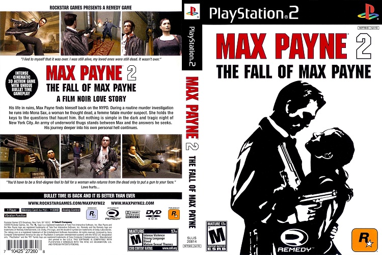 MAX PAYNE 2 [US : DVD5 1 Disc]