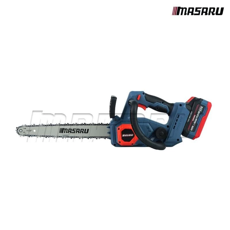MASARU เลื่อยไฟฟ้าไร้สาย 11.5 นิ้ว 20V รุ่น SCS-420 เลื่อยตัดไม้แบตเตอรี่ ตัดไม้ขนาดใหญ่ เลื่อยโซ่ไร้สาย