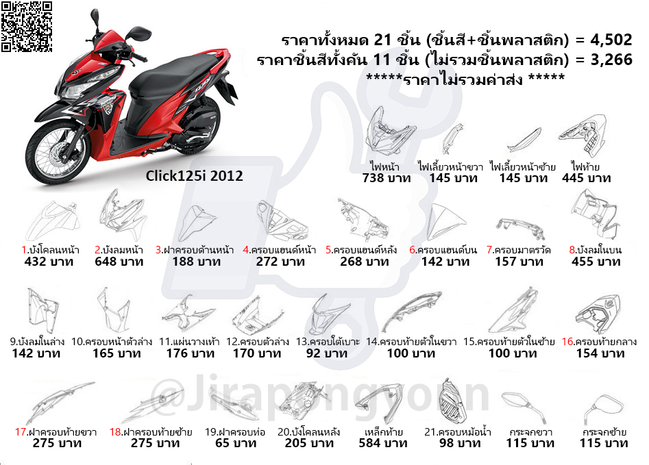 ชุดสี Click125i (2012)