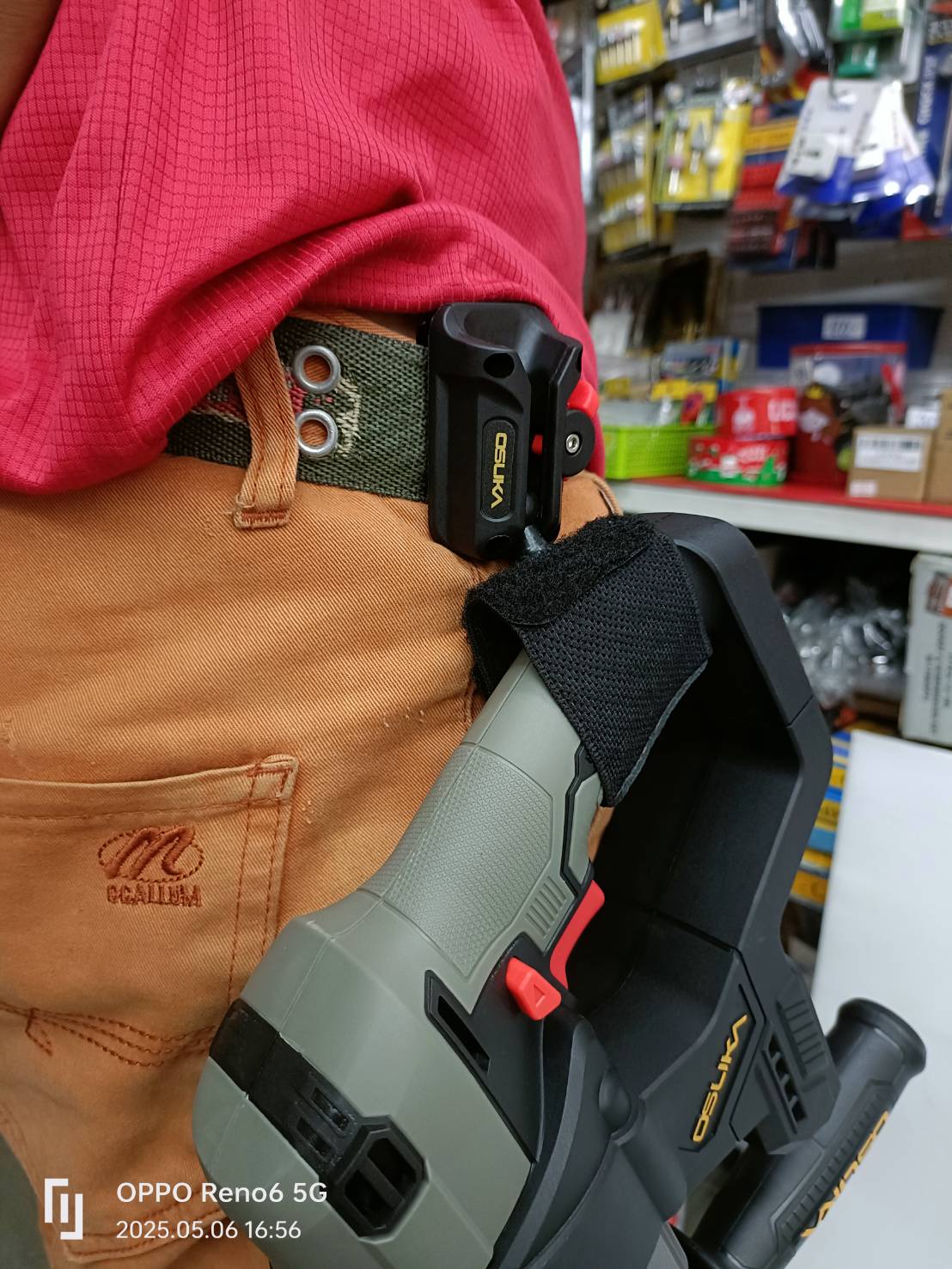 คลิปหนีบสว่านคาดเอว OSTB23401 OSUKA