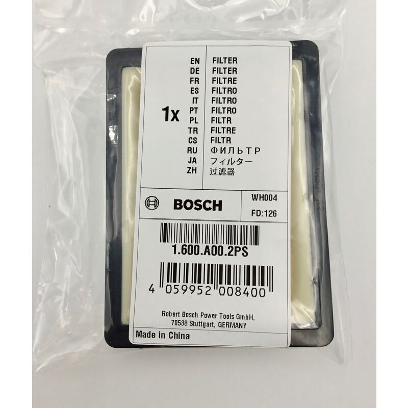 ไส้กรอง GAS12V-1 BOSCH 1600A002PS