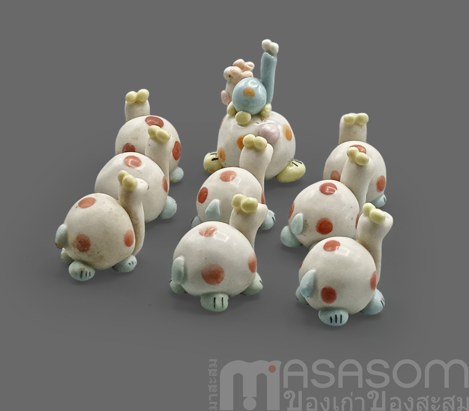 เต่าครอบครัวเซรามิค