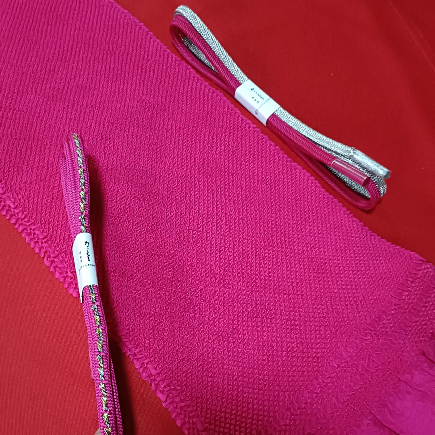 setผ้าชิโบริ+เชื่อกประดับโอบิ ชมพูเข้ม04