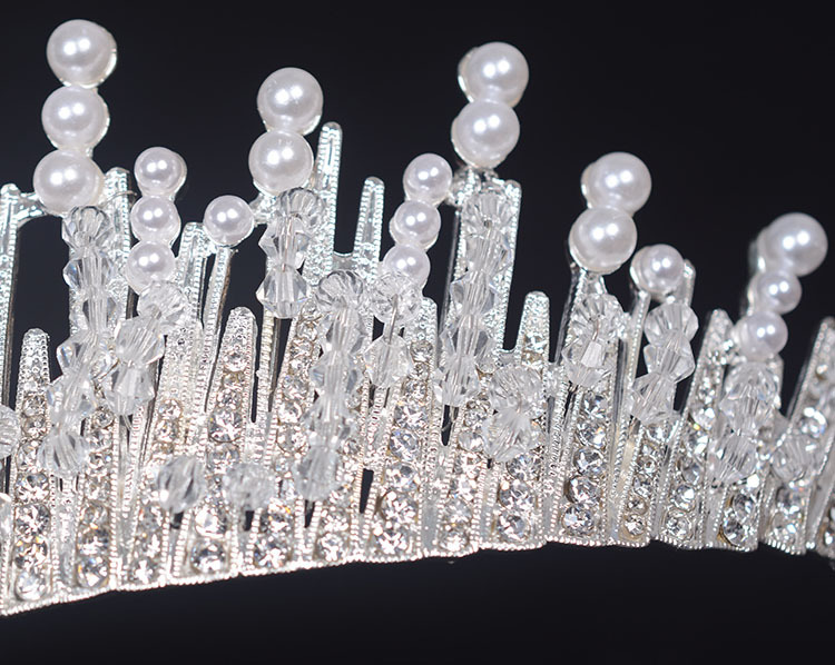 (พร้อมส่ง) เทียร่า 121 สีเงิน