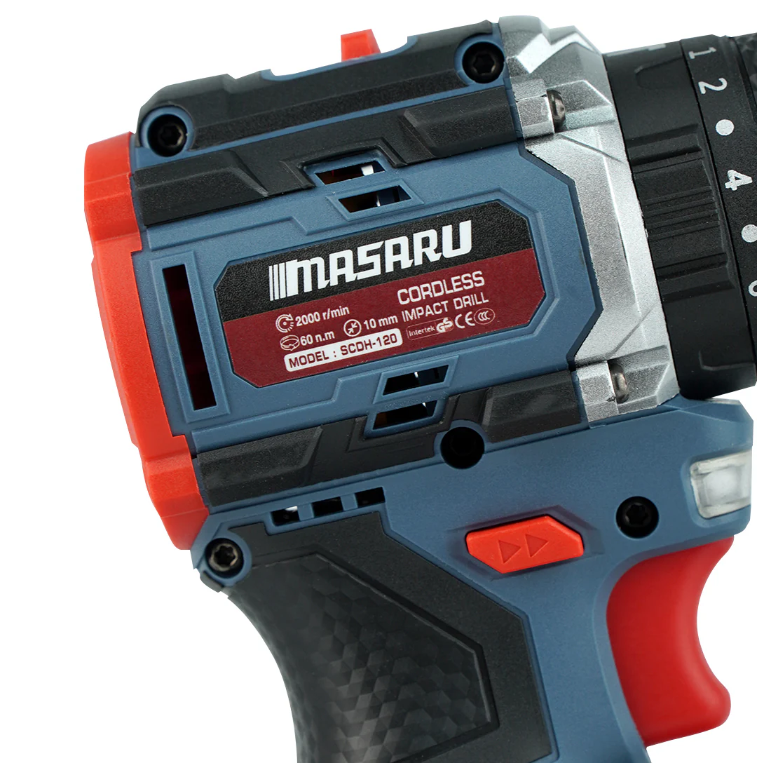 MASARU สว่านกระแทกไร้สาย 18V รุ่น SCDH-120-B2