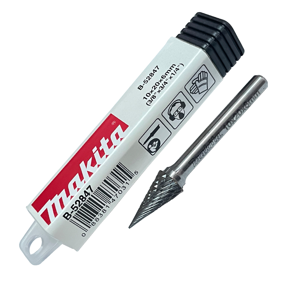 หัวเจียรคาร์ไบด์ทรง M 10x20x6mm Diamond Cut MAKITA B-52847