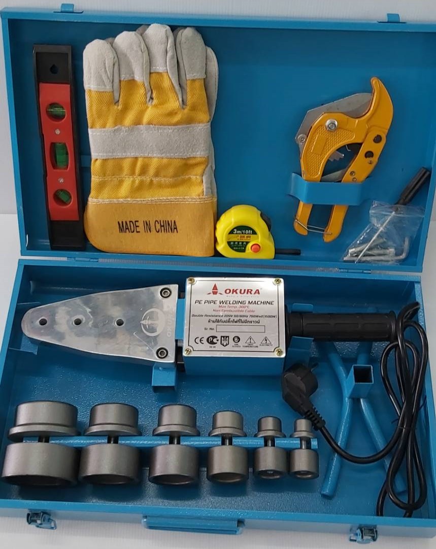 เครื่องเชื่อมท่อ P.E รุ่น OK-63PEW OKURA