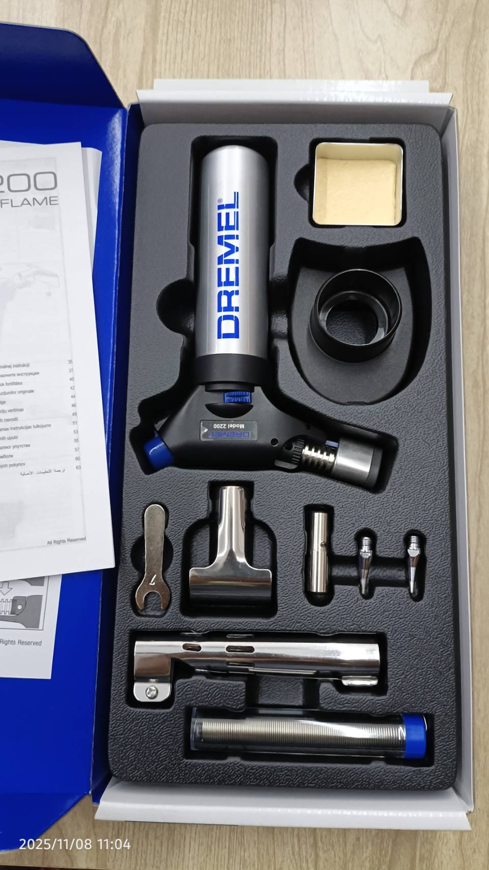 ปืนเปลวอเนกประสงค์ 2200-5 รุ่น Versaflame DREMEL F0132200JD