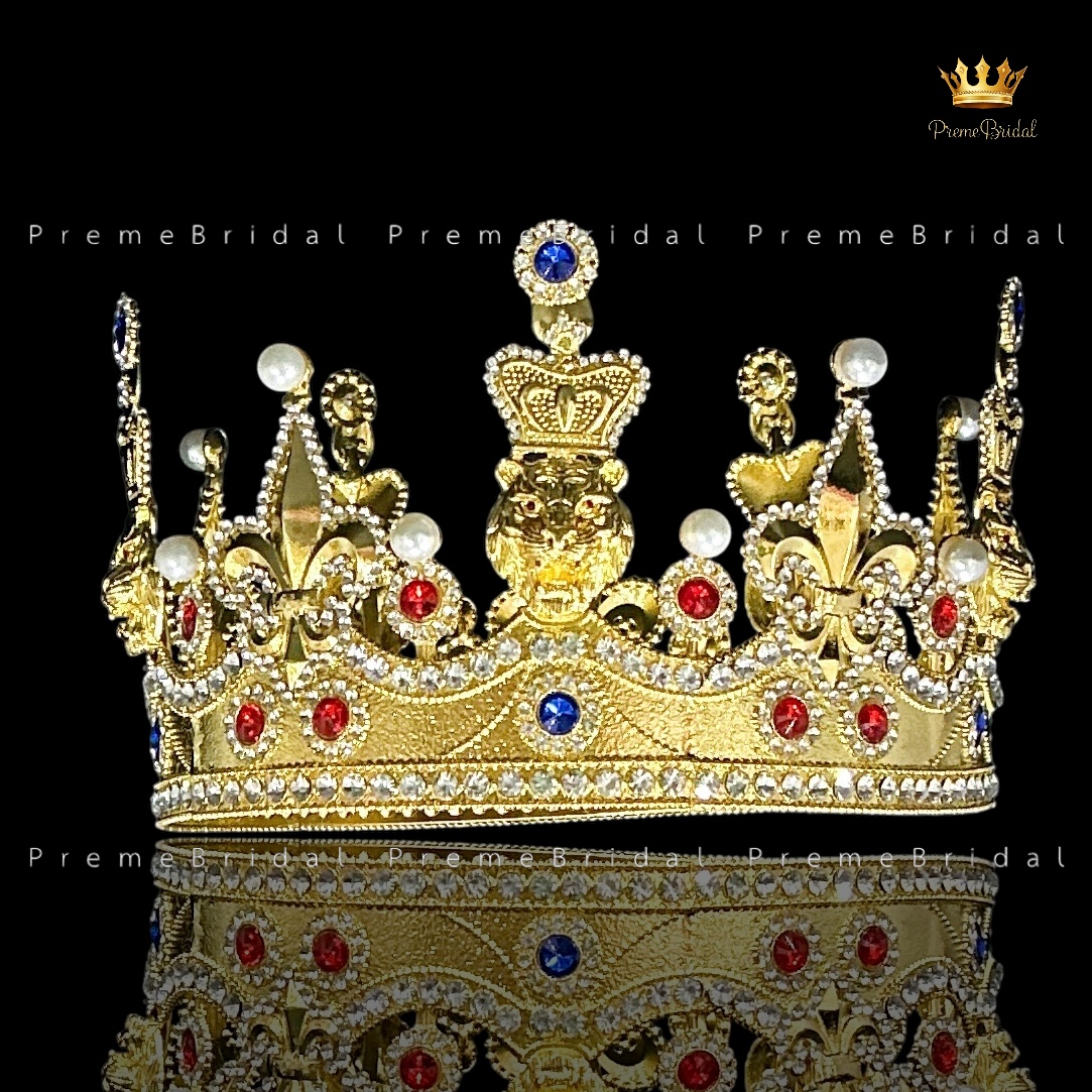 (พร้อมส่ง) มงกุฏผู้ชาย 107 สีทอง งานเจ้าชาย งานพระราชา การประกวด สินค้าพร้อมส่ง ไม่ต้องรอนาน งานพรีเมี่ยม ส่งด่วนจาก จ.อุบลราชธานี