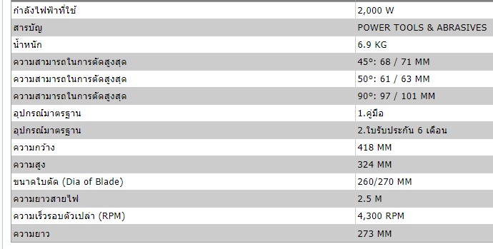 เลื่อยวงเดือน10" HS0600 MAKITA
