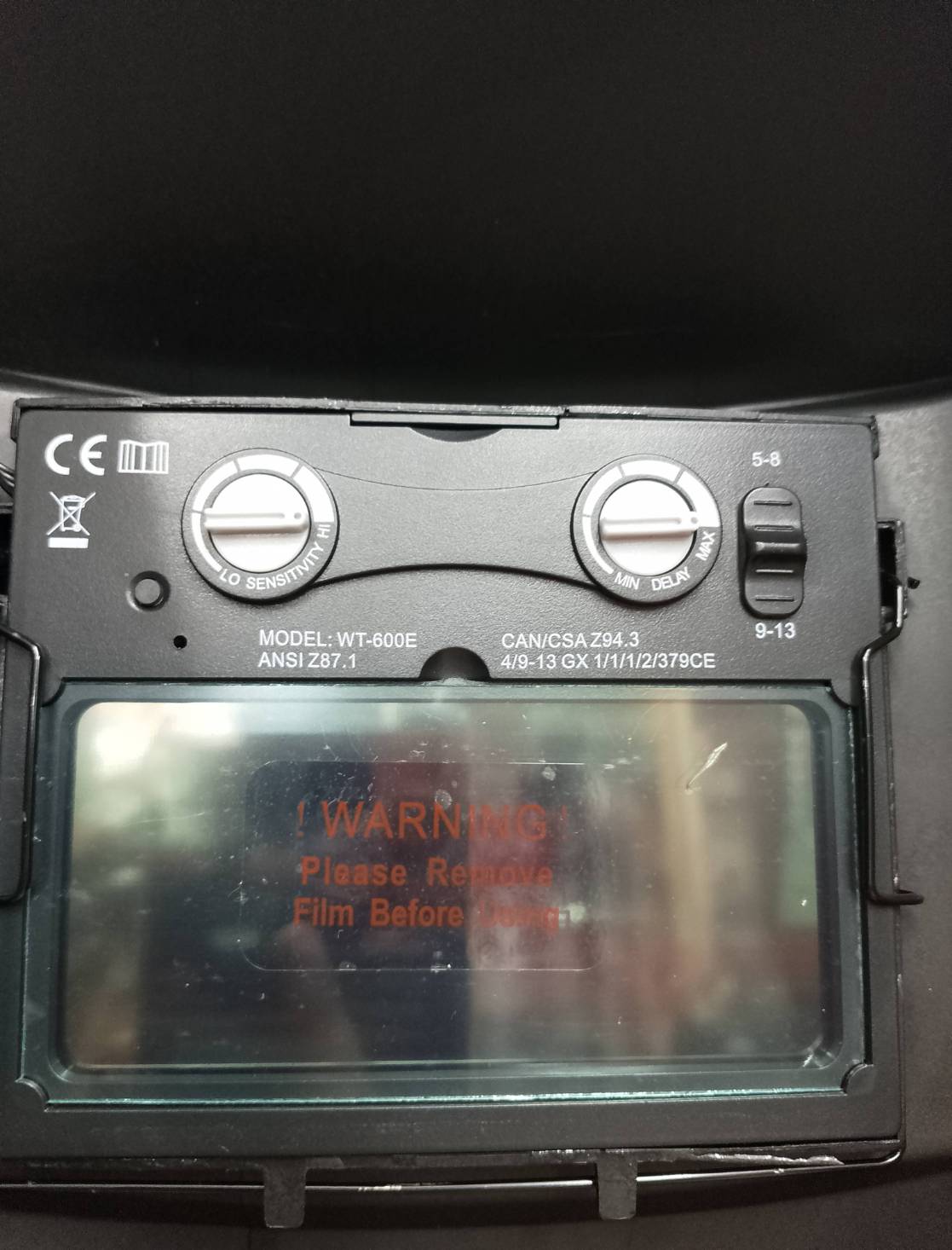 หน้ากากปรับแสง AUTO DH9242-TRUE ANDELI