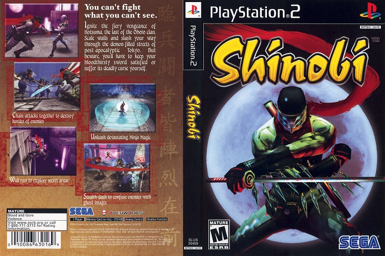 SHINOBI [US : DVD5 1 Disc]