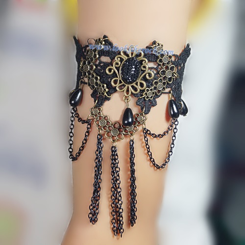 สายรัดแขน สไตล์ Gothic Lolita