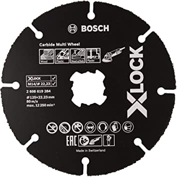ใบตัดเอนกประสงค์5" carbide Multi BOSCH X-LOCK