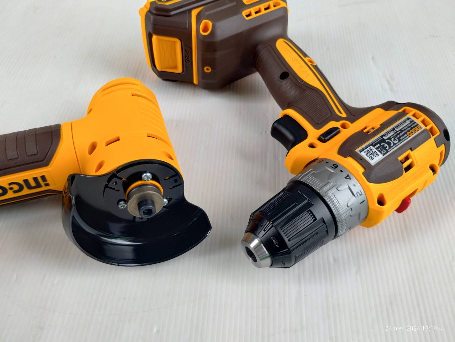 INGCO Combo Set เจียร์มินิ+สว่านไร้สาย CKLI20278