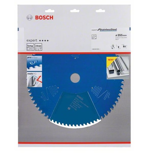 ใบเลื่อยตัดสแตนเลส 14"x90T BOSCH #2608644282