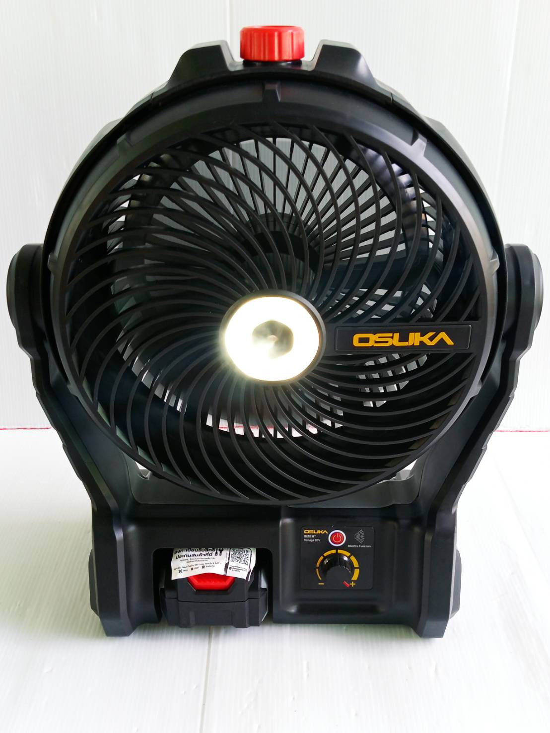 พัดลมไร้สาย 9" OCF763-N (ตัวเปล่า) OSUKA พ่นละอองน้ำ