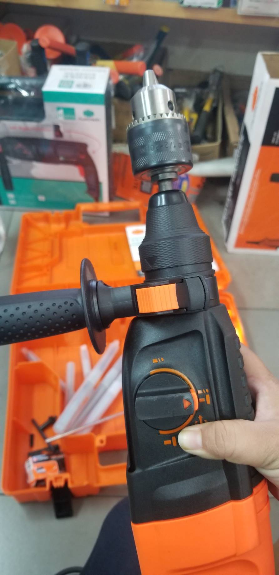 สว่านโรตารี่3ระบบ PTT2-26DRE PUMPKIN