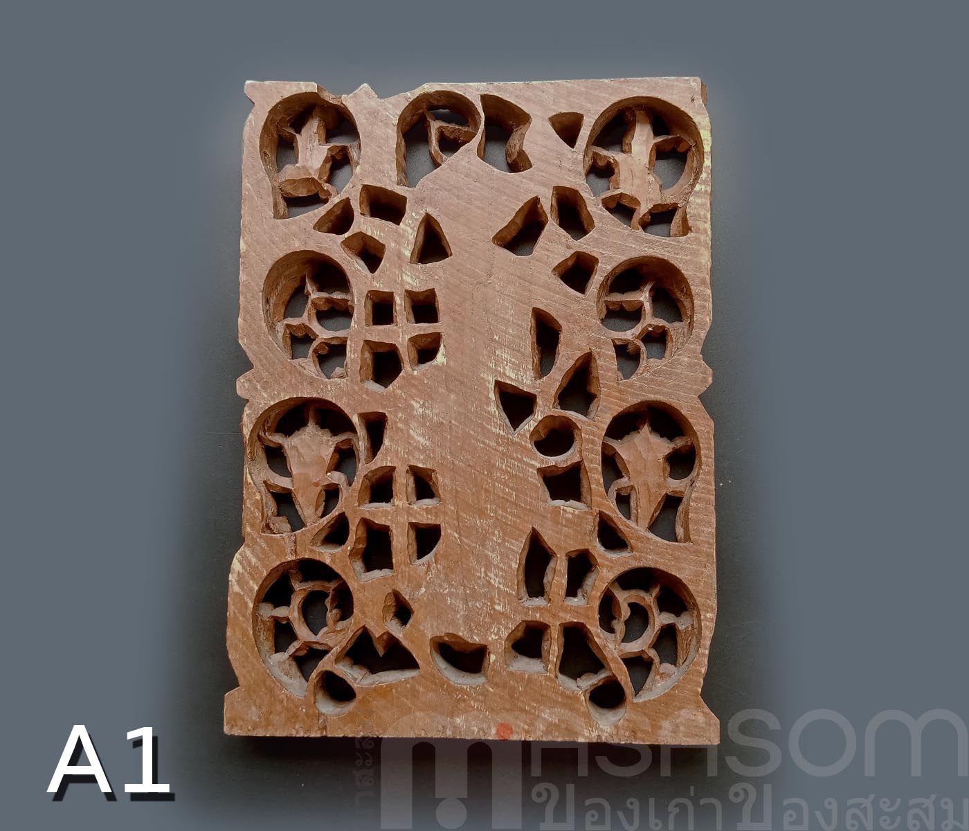 ไม้สักแกะสลักA1