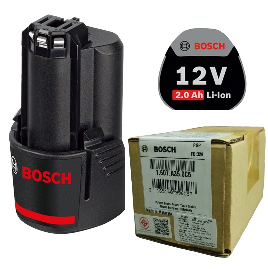 แบตเตอรี่ 12V / 2.0Ah BOSCH 1607A350C5