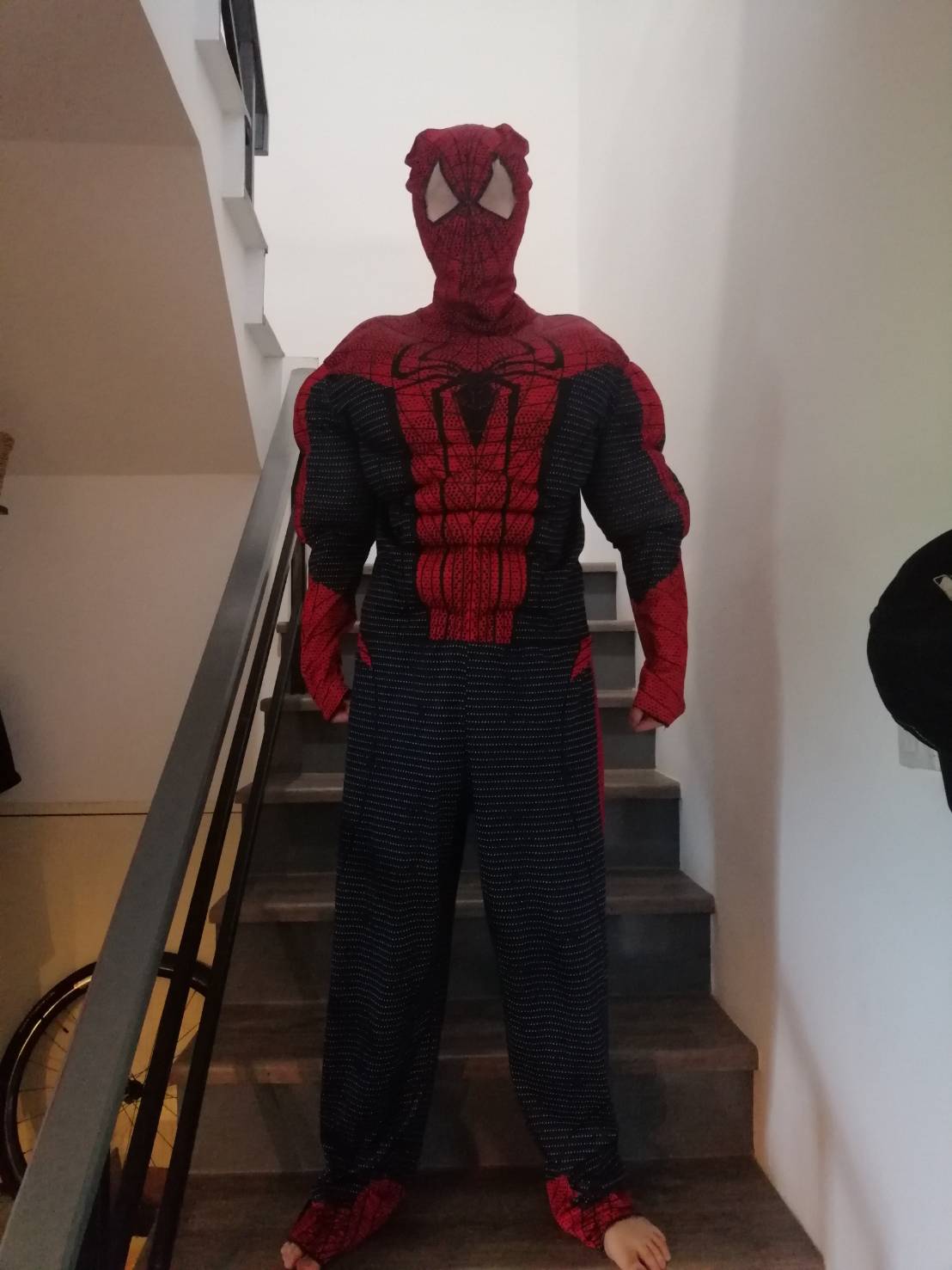 ชุดสไปเดอร์แมน แบบกล้าม