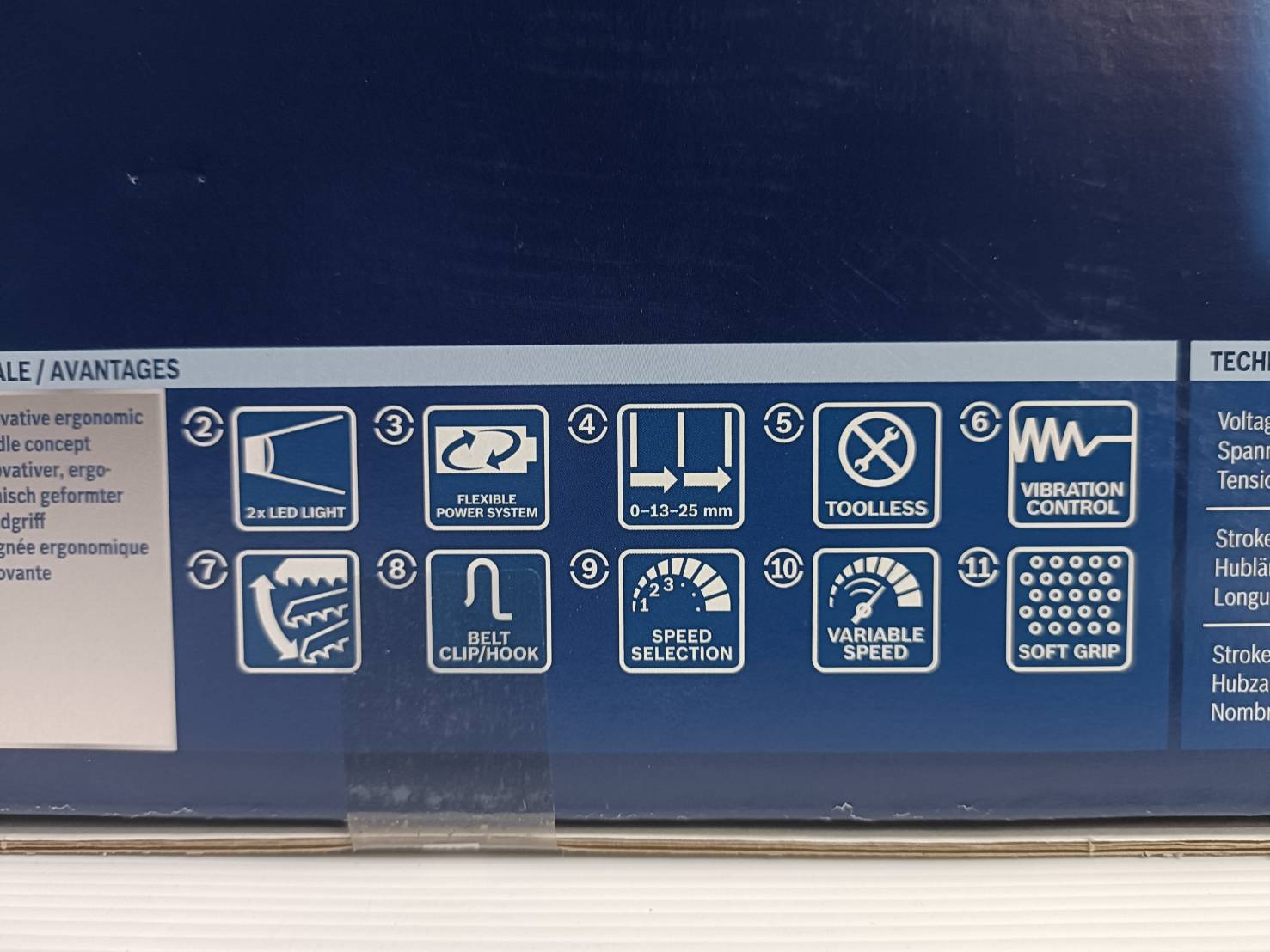 เชเบอร์ไร้สาย GSA18V-32 BOSCH SOLO