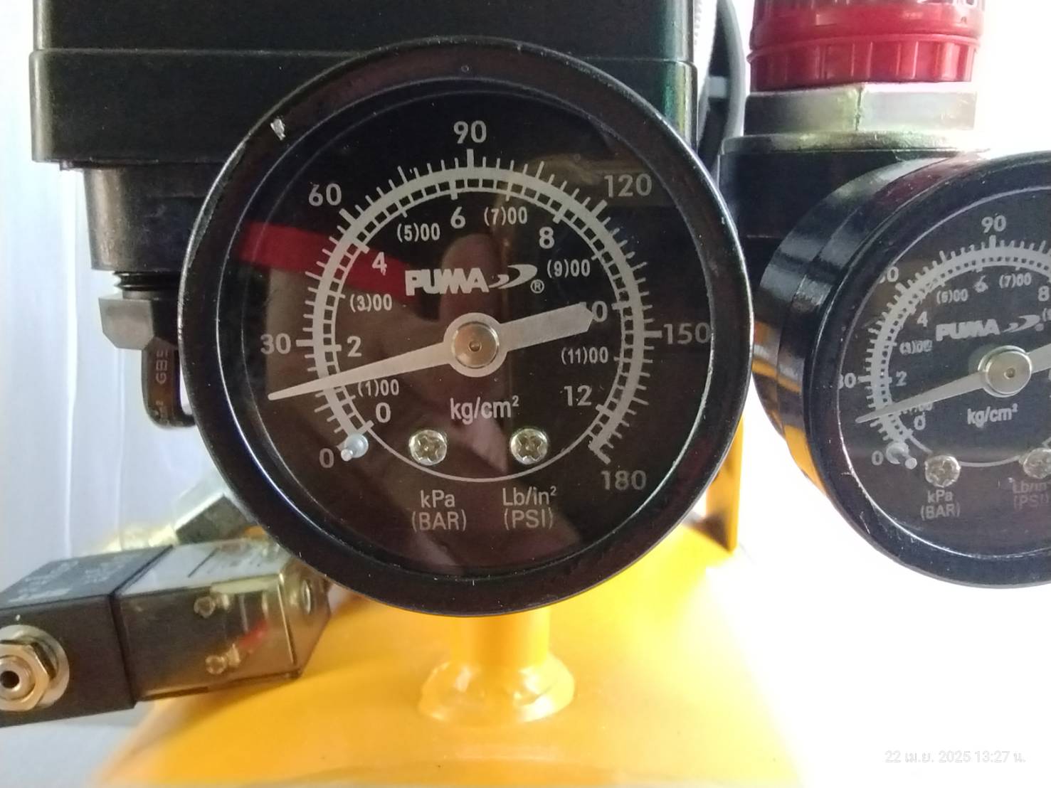 ปั้มลมไร้น้ำมัน25ลิตร HUSH25 PUMA