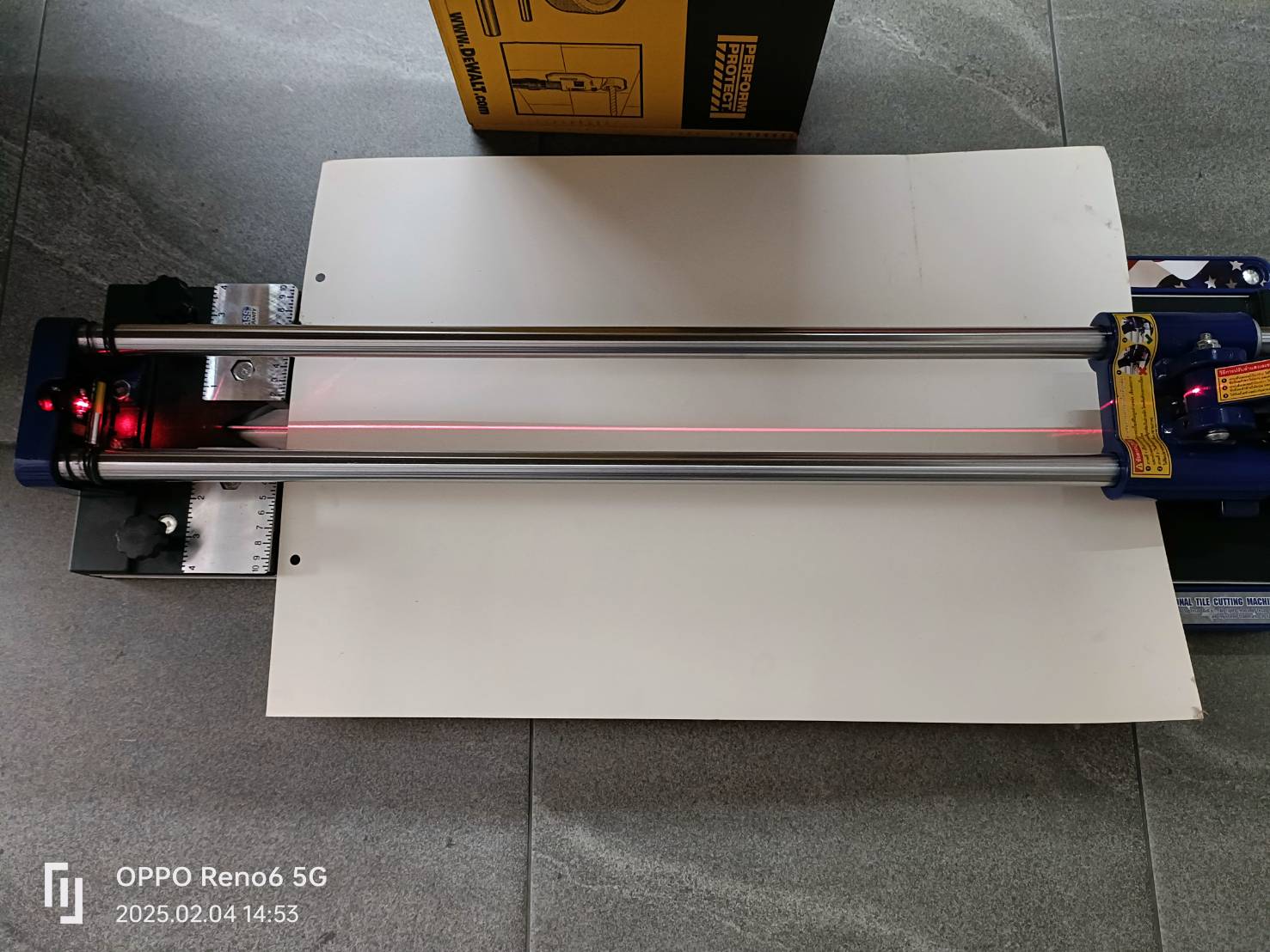 Texas Bull แท่นตัดกระเบื้อง24" มีเลเซอร์ TX-TCM-ALS600MM