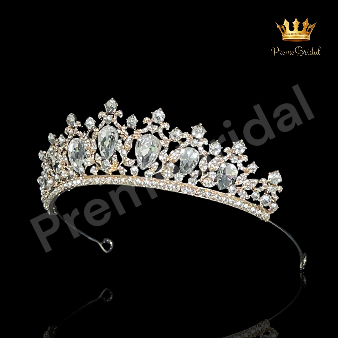 (พร้อมส่ง) เทียร่า 421 มงกุฎเพชร งานเจ้าสาว ครึ่งหัว งานสวย ปราณีต QCเพชรทุกเม็ด สินค้าพร้อมส่งจากไทย