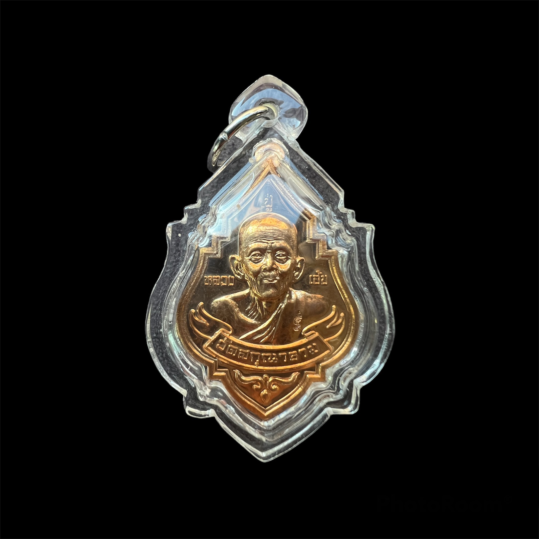 เหรียญหลังหนุมาน หลวงปู่เอ้บ วัดสกุณาราม (นก) ปี 2554 สายเหนียว เหรียญประสบการณ์ เลี่ยมกันน้ำพร้อมใช้งาน