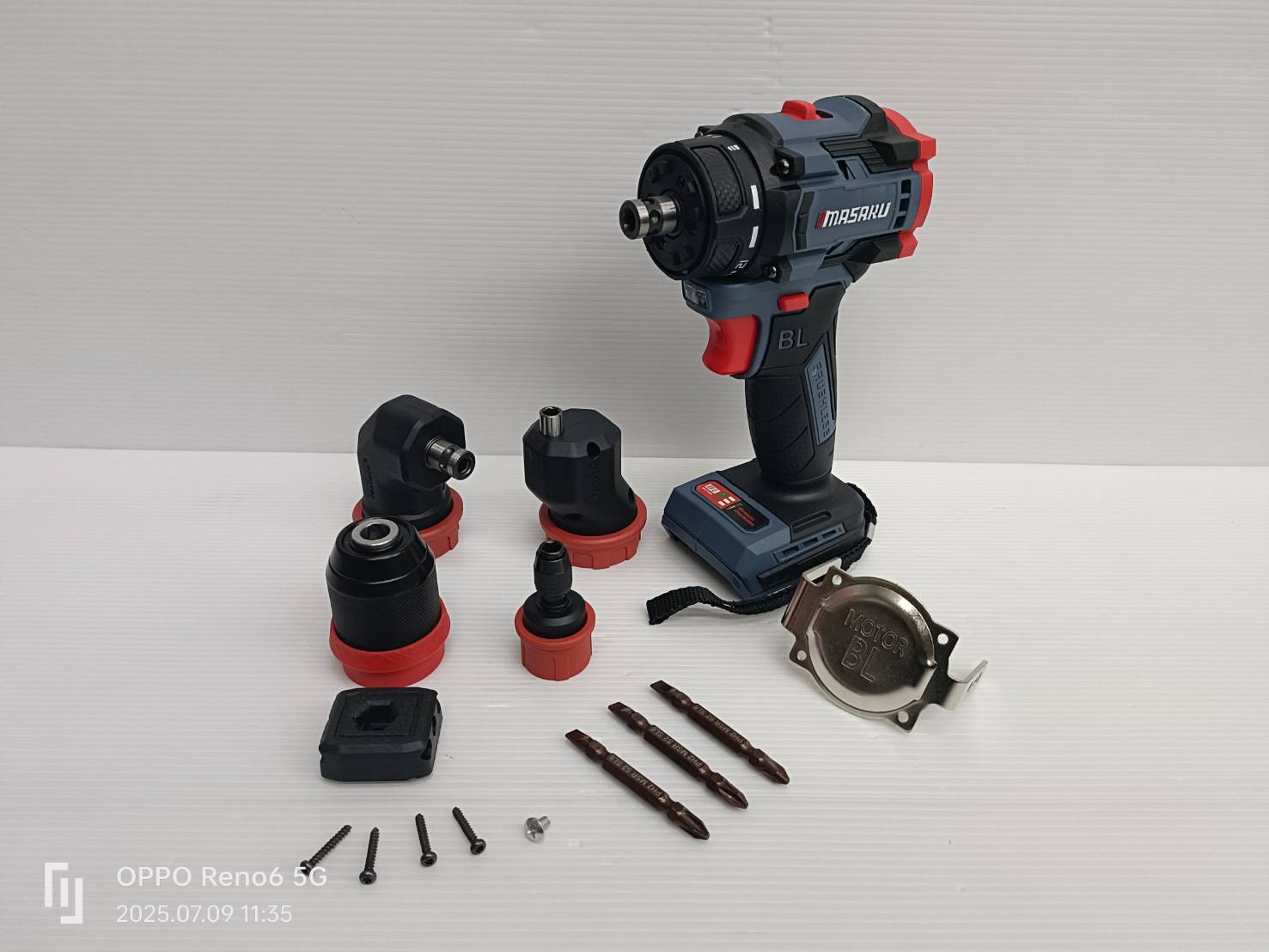 MASARU สว่านไขควงไร้สาย 5in1 SCDS-210-B1