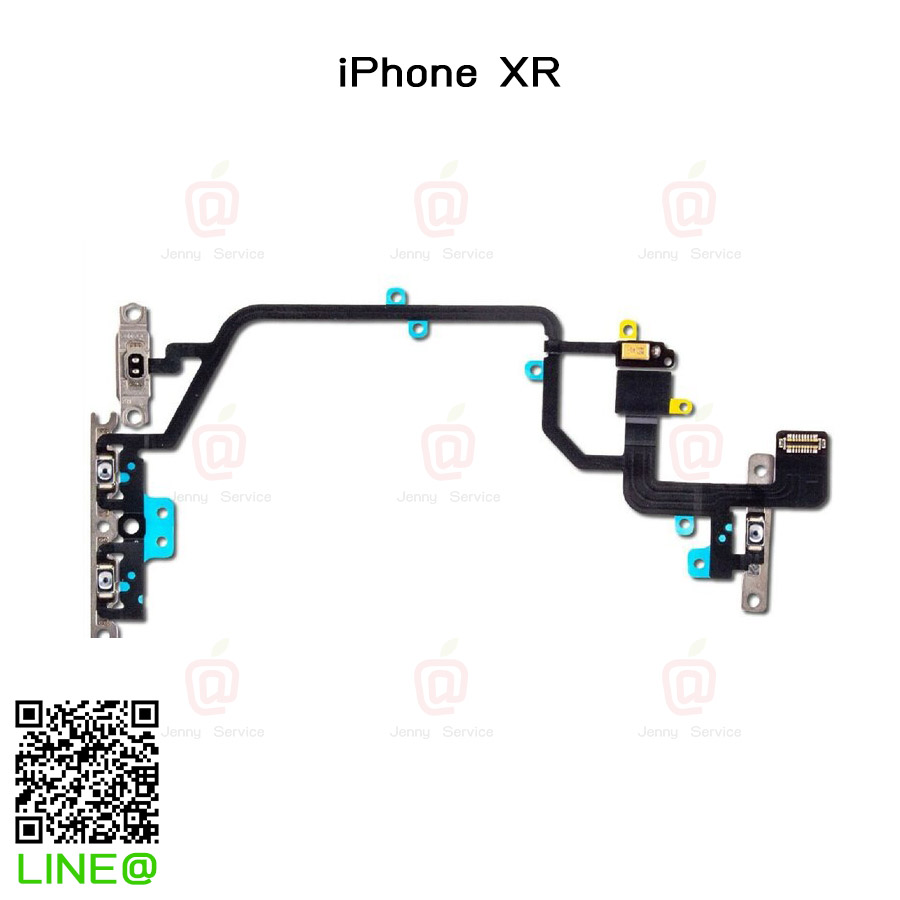 แพรสวิทซ์ เปิด-ปิด / เพิ่ม-ลดเสียง / แฟลช iPhone XR