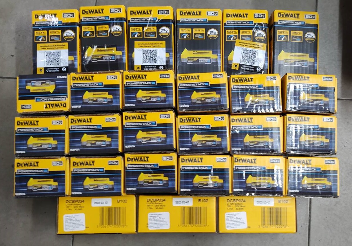 แบตเตอรี่ POWERSTACK 20V / 1.7Ah DCBP034 DEWALT
