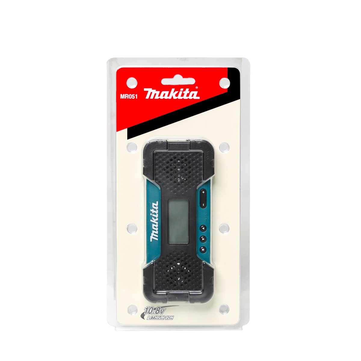 วิทยุไร้สาย 10.8V MR051 รองรับสัญญาณ AM / FM มีช่องสำหรับต่อ AUX-IN ไม่รวมแบตเตอรี่-แท่นชาร์จ MAKITA