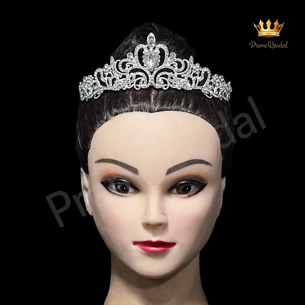 (พร้อมส่ง) เทียร่า 419 มงกุฎเพชร ครึ่งหัว งานสวย ปราณีต QCเพชรทุกเม็ด สินค้าพร้อมส่งจากไทย