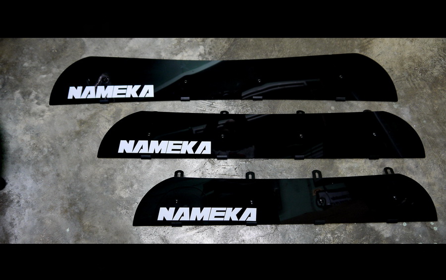 NR-14 Nameka Fairing Rack แผ่นชิล แฟริ่งบังลม แร็คหลังคา รถยนต์